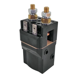 SW60B-225 Albright 110V DC Single Acting Miniature Solenoid Continuous 80A