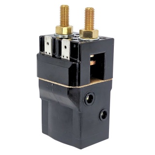 SW60B-767 Albright 12V DC 80A Single-acting Miniature Solenoid - Continuous