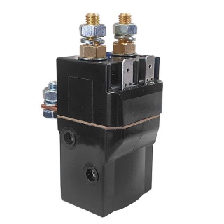 SW61-1 Albright 12V DC Single-pole Double-throw 80A Solenoid - Intermittent