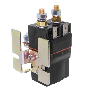 SW61-128 Albright 8V DC Single-pole Double-throw 80A Solenoid - Intermittent
