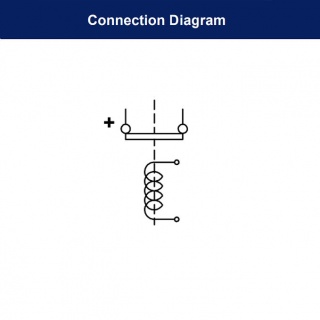 SW63-12 Albright 72V DC 80A Normally Closed Miniature Solenoid - Continuous