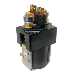 SW80AB-1894 Albright 24Vdc Single-acting Solenoid Contactor - Prolonged