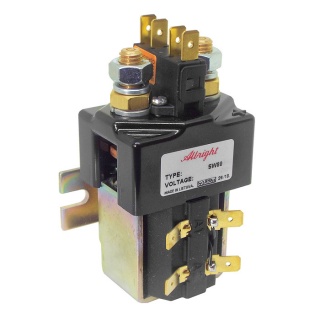 SW80AB-612 Albright Single-acting Solenoid Contactor 110V Continuous