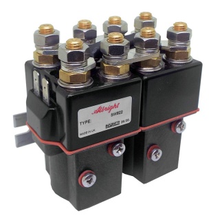 SW822-42P Albright Paired DPST Solenoid Contactor 36V Continuous - IP66