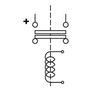 SW84-4 Albright Single-pole Double-throw Solenoid 24V Continuous