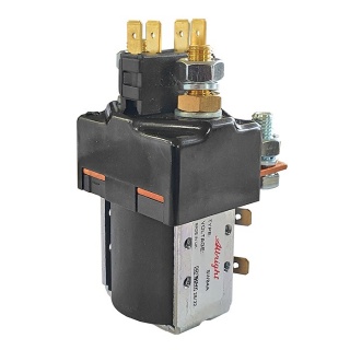 SW84A-14 Albright SPDT Solenoid 12V Intermittent with Auxiliary Switch