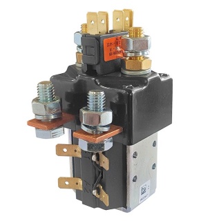 SW84A-14 Albright SPDT Solenoid 12V Intermittent with Auxiliary Switch