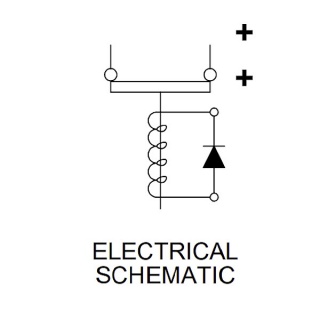 SW85-315 | Albright 60VDC SPST Normally Closed Contactor
