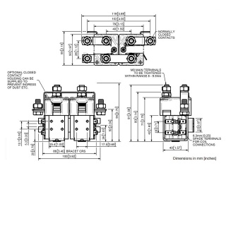 SW88-4 Albright Double-acting Reversing Solenoid 24V Continuous