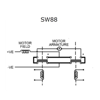 SW88-46 Albright Double-acting Reversing Solenoid 24V Intermittent