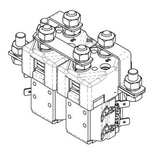 SW88B-28 Albright Double-acting Reversing Solenoid 48V Intermittent