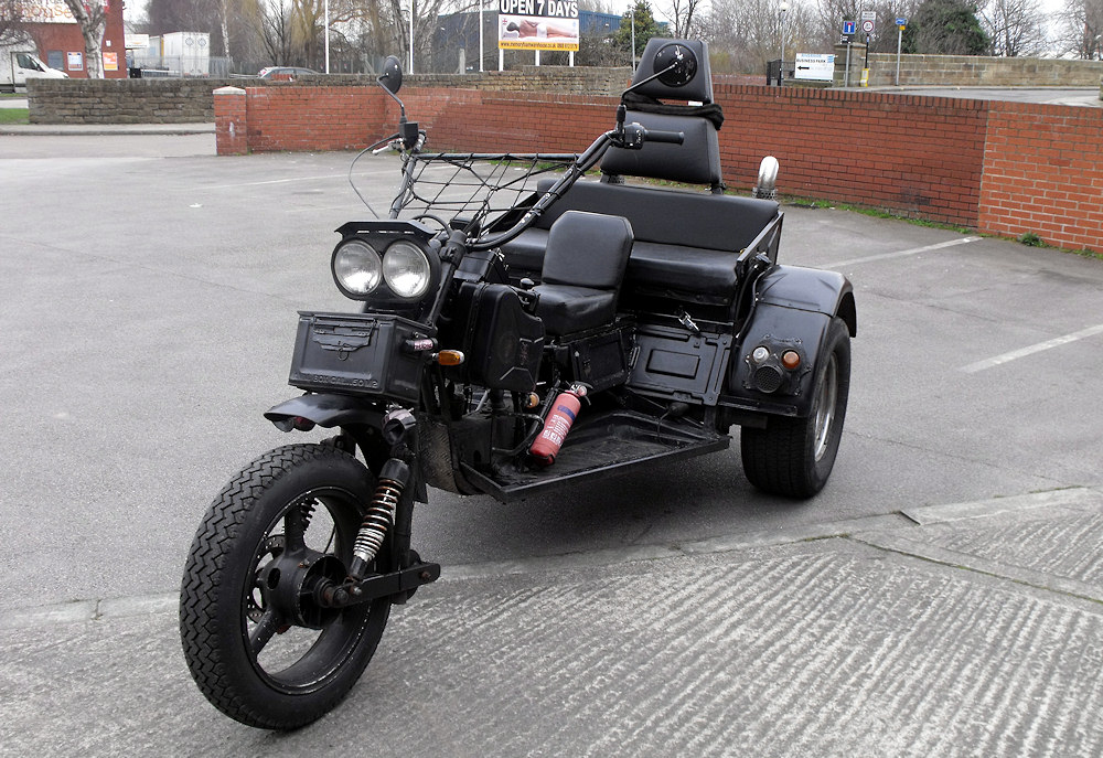 Custom Rat Trike 1303 VW Beetle Subframe